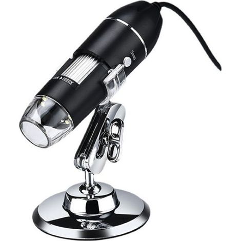 USB-Digitalmikroskop, Endoskop mit 40- bis 1000-facher Vergrößerung, 8-LED-Mini-Videokamera für Windows 7/8/10, Mac, Linux und Android (1/4)