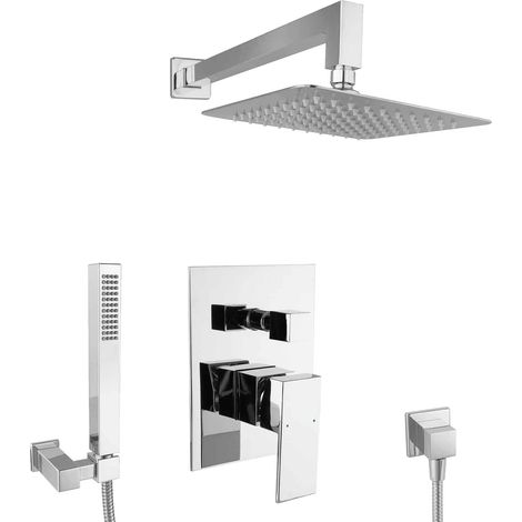 PaulGurkes Ensemble de douche encastré 20 cm (1/5)