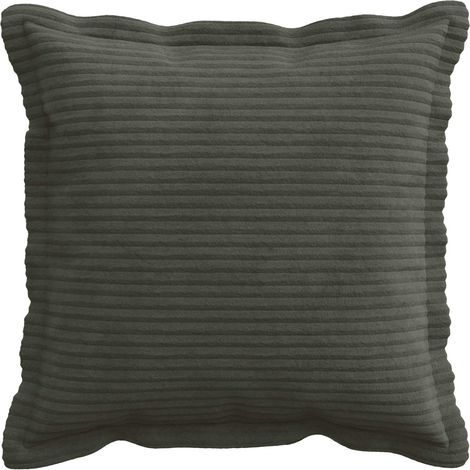 vidaXL Funda de almohada 2 uds. HOUTEN Gris antracita 45 x 45 cm pana (1/2)