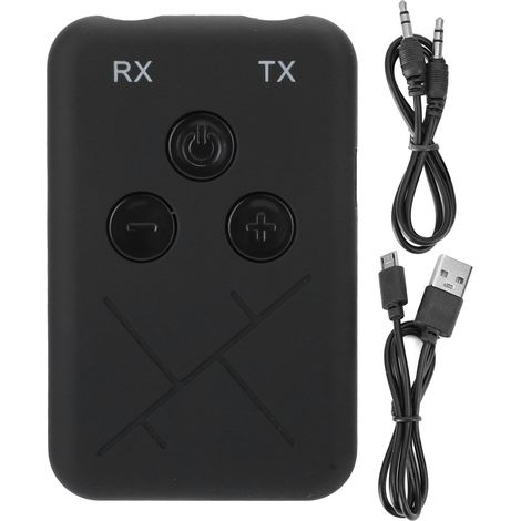 Récepteur d'émetteur Bluetooth 2 en 1 sans fil audio d'aide à la maison adaptateur 3,5mm, charge rapide et fiable (1/5)