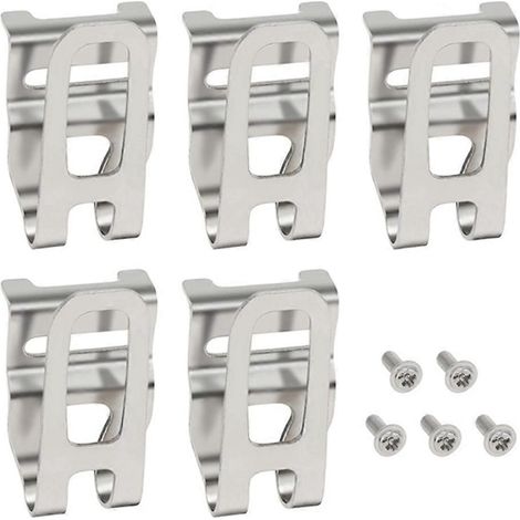 Lot de 5 crochets de rechange pour ceinture porte-outils de perceuse électrique à résistance - FFY (1/3)