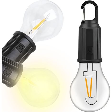 Lampe de camping LED - Lampe suspendue avec 3 modes d'éclairage - AquaForge (1/5)