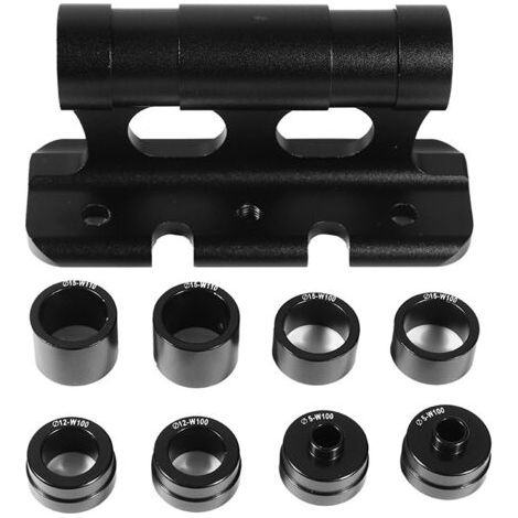 Accessoires pour remorque,support de fourche de vélo à travers le support d'essieu pour 5x100mm 12x100mm 15x100mm 15x110mm