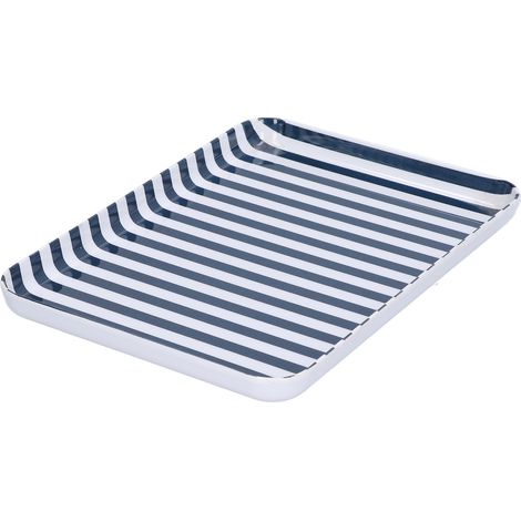 Set mit 4 Melamin-Tabletts: Salatschüssel, Obstschale, Serviertablett (1/5)