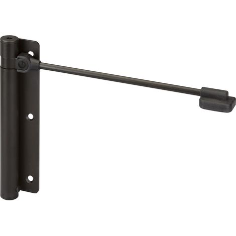 CHIUDIPORTA ERCOLE 114 SX 60 KG REGOLABILE NERO 2 PZ