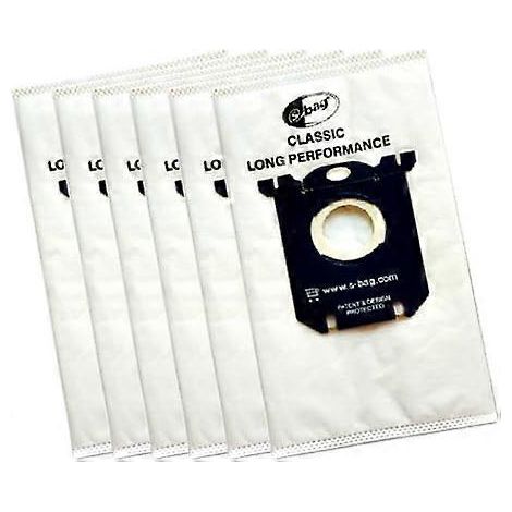 Kit de sacs à poussière de rechange pour aspirateur Philips HR6999 FC8021 FC8202 FC8204 FC8206 FC8208 - Lot de 6 (1/4)
