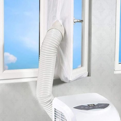 Kit d'étanchéité pour fenêtre de 4 mètres – convient aux climatiseurs portables et aux sèche-linge