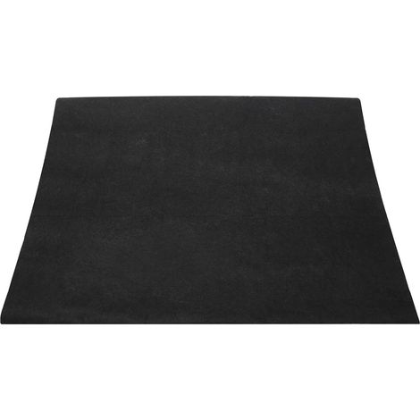HAUTOUR Tapis de sol de garage, 2,42 x 4,88 m, antidérapant, Réutilisable et Lavable, tapis de protection du sol pour garage, entrepôt, atelier et studio (1/5)