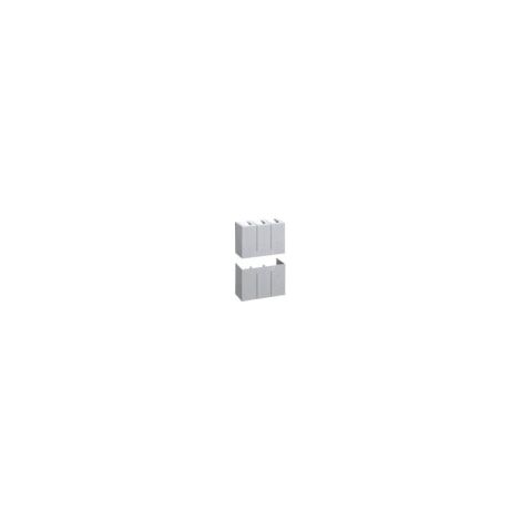 Cache borne h1000 3P long - APPAREILLAGE DE TETE HAGER HYE021H (1/2)
