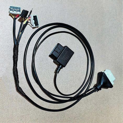 3-in-1 4A 8A Kabel mit BA-Stecker, 16-poliges OBD-Smartkey-Kabel für Autel OBDSTAR K518 (Toyota) (1/5)