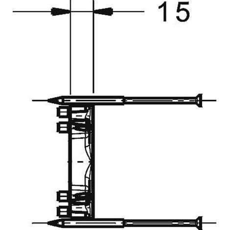 HANSA Adattatore HANSA H/C reversed, 59914184 (1/2)