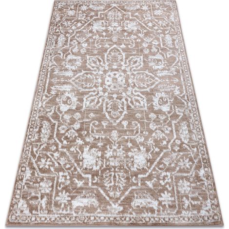 Alfombra de pasillo con refuerzo de goma CUBE cubo, gris 133 cm grey 133x720 cm (1/5)