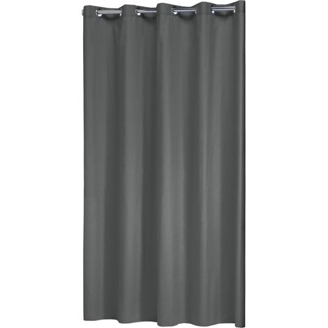 Sealskin Coloris Rideau de douche 180x200cm polyester Gris (1/4)