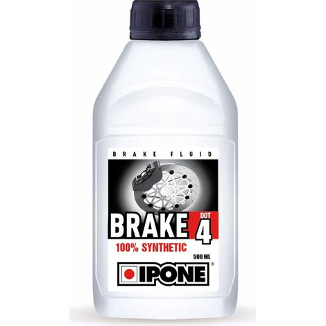 LÍQUIDO DE FRENOS IPONE DOT 4 500ML 100% SINTÉTICO (TAMBIÉN COMPATIBLE)