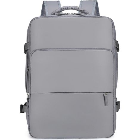 Sac à dos de voyage, conforme aux dimensions des bagages cabine, idéal pour les voyages en avion, le camping et la randonnée, sac à dos professionnel pour ordinateur portable (homme).