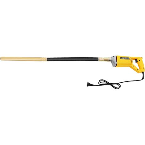 Vibrador de hormigón, 850 W de potencia, diseño ergonómico, AMARILLO (1/2)