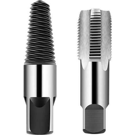 Tarauds de Tuyau NPT en acier au Carbone 1/2" et Extracteur de Tuyau d'eau Cassé 1/2" Kit de Réparation de Conduite d'eau à domicile (1/4)