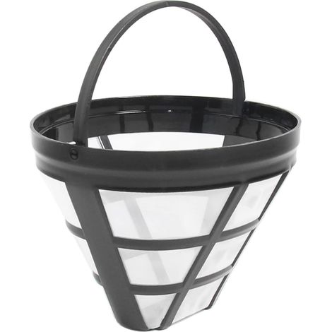 1 filtre en acier inoxydable, pour machine à café, rétro, facile à installer, compatible avec machines domestiques (1/5)