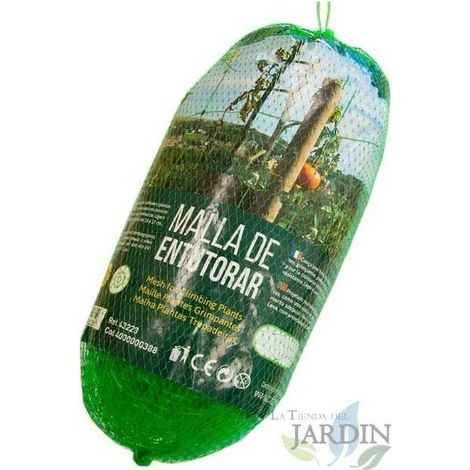 Filet pour Plante Grimpantes, 2x10m Filet Treillis pour Jardin Exterieur,Filet Potager Grimpant,pour Récolte Concombres,Tomates, (1/5)