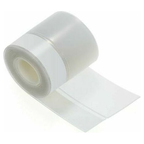 YUKITW 1 m (3,3 Fuß) selbstklebende Fenster- und Türdichtung, transparent, 45 mm, LMLY (1/4)