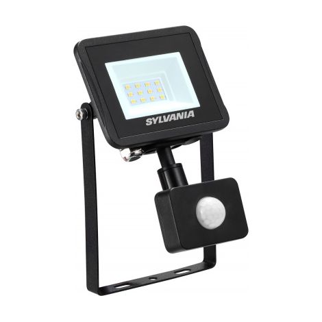Projecteur SYLFLOOD IP54 PIR noir 1000Lm - SYLVANIA - 0047115 (1/5)