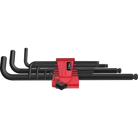 950/9 Hex-Plus BlackLaser L-Key Set of 9 Metric (1.5-10mm) (1/5)