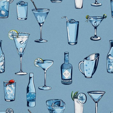 Decoffe Oxford exterior - Motiv Cocktail DX8790 (1/5)