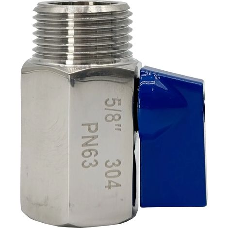 Absperrhahn, Absperrventil, Bierabsperrhahn für Keg-Verschluss