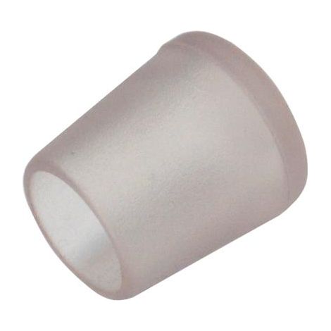 PUNTALE PVC TRASPARENTE Ø22MM CALZANTE