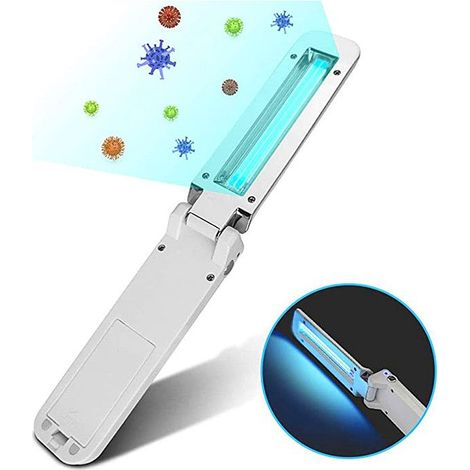 Lampada LED Germicida di Disinfezione UVC sterilizzante pieghevole da viaggio (1/5)