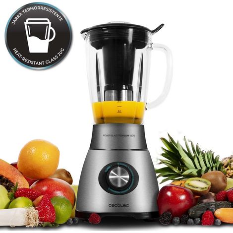 Cecotec Standmixer Power Black Titanium 2500MAX