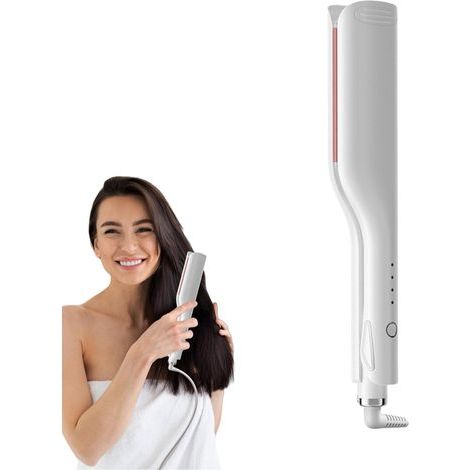 Fer à friser réversible et fer à friser. Chauffage rapide avec température réglable pour les cosplays de salons de coiffure féminins. (1/5)