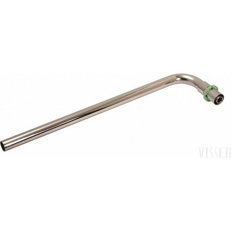 Comap 724BCG Connecting tube 90° - nickel-plated length 300mm - Ø16x2 - 2 pcs