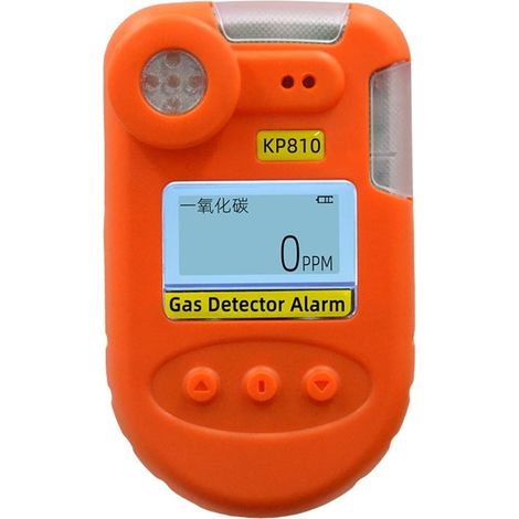 Moniteur de qualité de l'air Détecteur de gaz unique, détecteur de concentration de gaz combustible toxique et nuisible portable Capteur de testeur de détecteur de gaz ( Size : Carbon dioxide 0-5000PP (1/5)