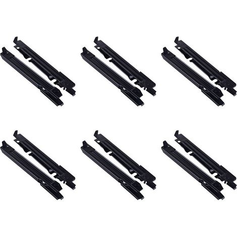 Set di 12 tappi terminali di supporto per paraurti anteriore per veicoli Classe C W203 2038801114 2038801214