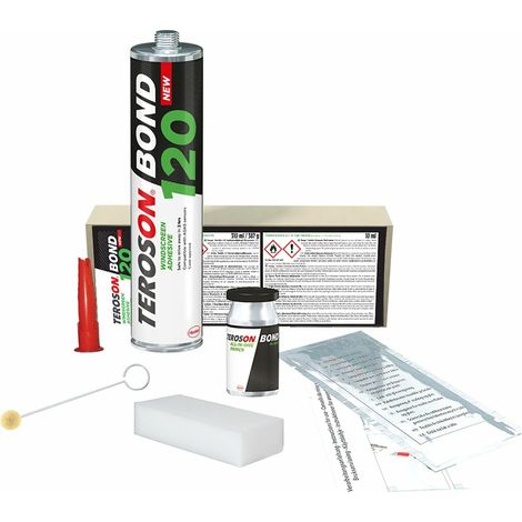 Kit Teroson Bond 120 Adesivo per Sostituzione Parabrezza con 2 ore di SDAT (tempo di fermo auto) (1/2)