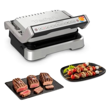 parrilla para carne 2100w acero inoxidable - GC772D10 - Tefal -