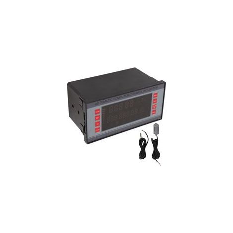 Termostato inteligente para incubadora: controlador de temperatura preciso, 160–240 V  50 Hz, ajuste digital y pantalla LCD.