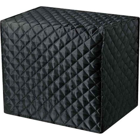 Bread machine cover, quilted toaster cover, diamond stitched bakeware cover, bread machine cover, protect your appliance, machine washable. (1/5)