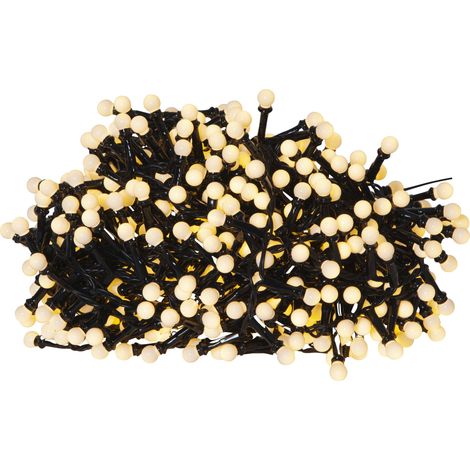 Star Trading Guirlande lumineuse d'extérieur LEDBerry Mini', blanc chaud, 700 LED, 14m