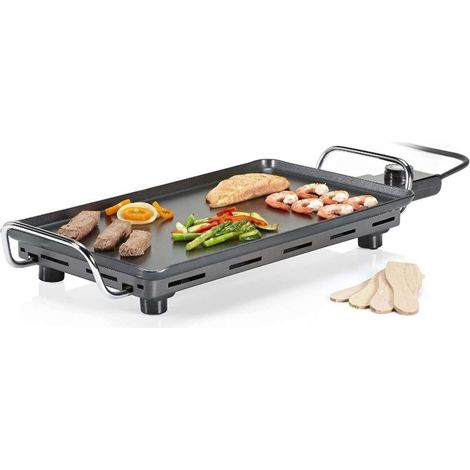 Princess Piastra da Tavolo Elettrica Chef Superior, 2500 watt, 4 persone, Griglia in Alluminio Pressofuso, 60 x 36 cm (1/7)