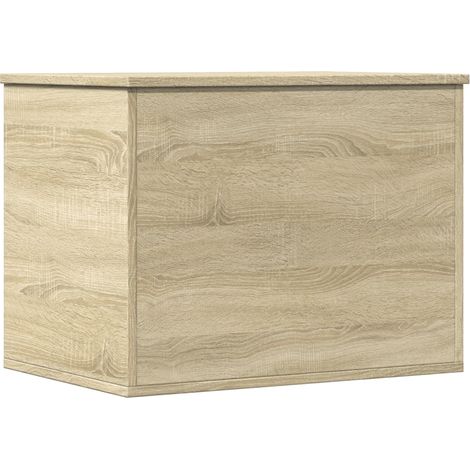 Storage Box Sonoma Oak 60x42x46 cm Engineered Wood vidaXL