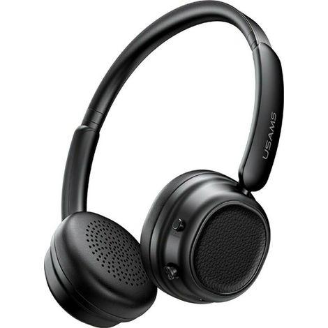 Cuffie circumaurali USAMS SR01 Bluetooth 5.3 ANC, nere (1/5)