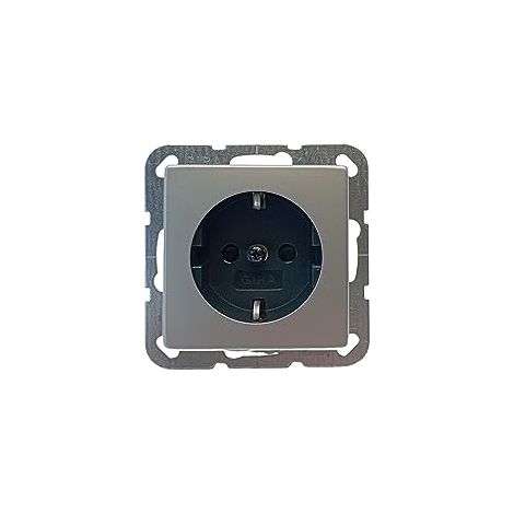 GIRA 4453600 PRISE EN ACIER INOXYDABLE IP20