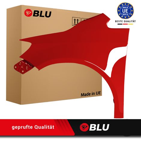 Parafango anteriore sinistro rosso VW Golf V Plus 5 + LY3D 05-09 (1/5)