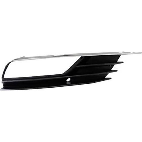 Grille de pare-choc avant droite noire et chromée 4 portes et cabrio Audi A3 8V phase 1 2012-2016