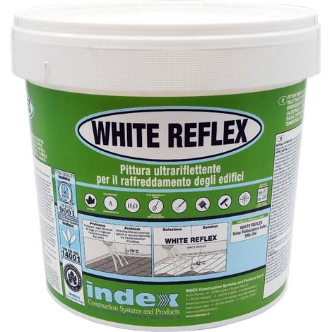 White reflex (bianco) pittura ad alta riflettivita' da 20 kg