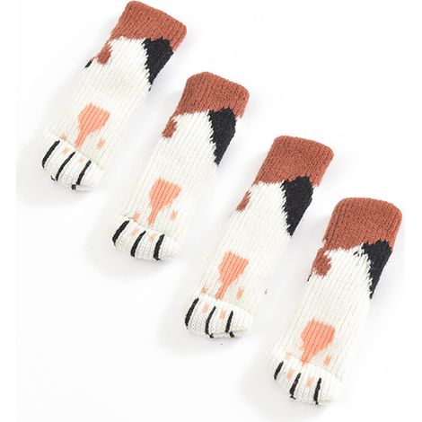 Patins de protection pour pieds de chaises, chaussettes antidérapantes pour meubles, plus épaisses pour une durabilité accrue, compatibles avec tous les pieds de meubles. (1/5)