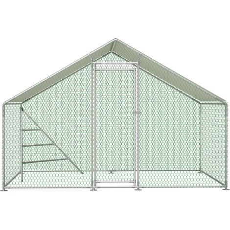 Poulailler, étanche, 3 x 2 m, pour maison et usage quotidien, structure d’escalade sûre pour poules et petits animaux, format pratique