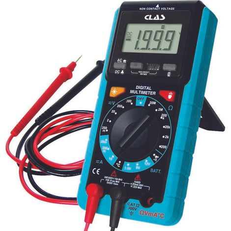 Multimètre digital cat. iii - OE 3004 - CLAS Equipements (1/3)